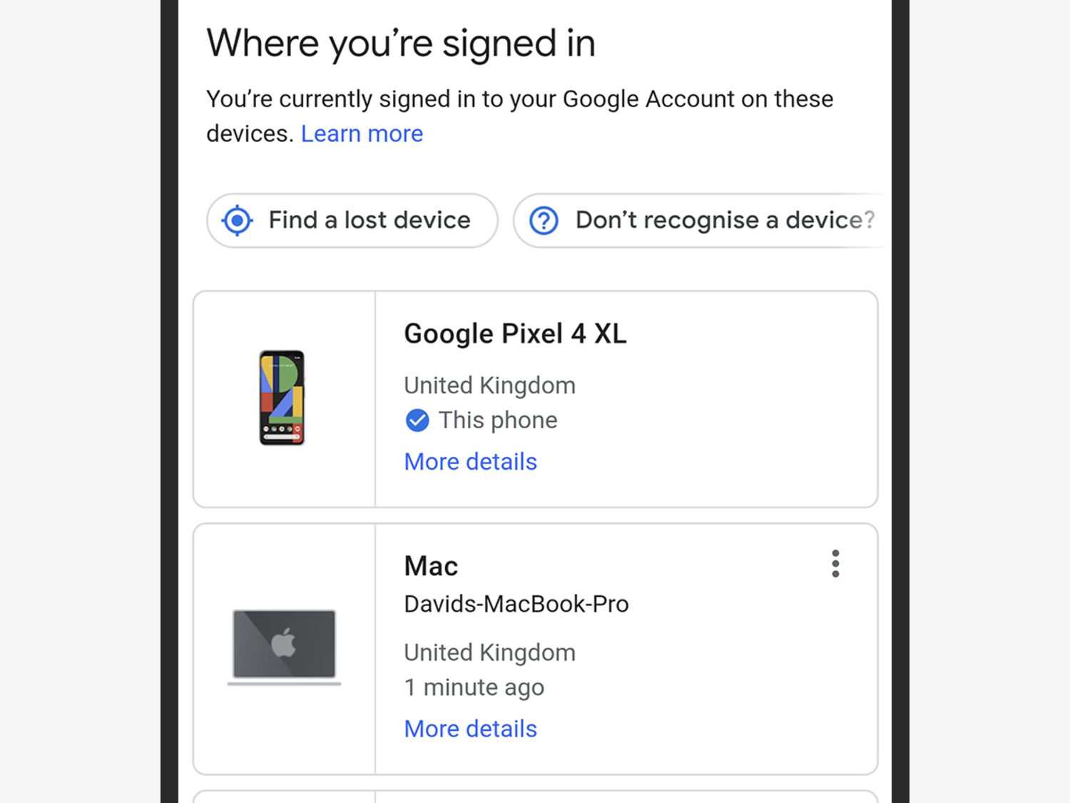 Your Google account (along with Facebook) may be one of the most important in this list, mainly because it can also be used to access other platforms. 