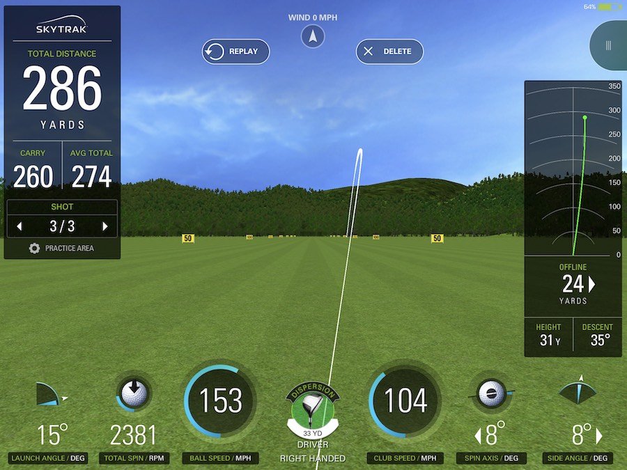 golf ball speed driver