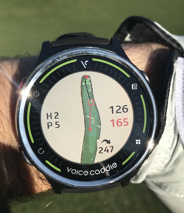 voice caddie g1 gps watch review