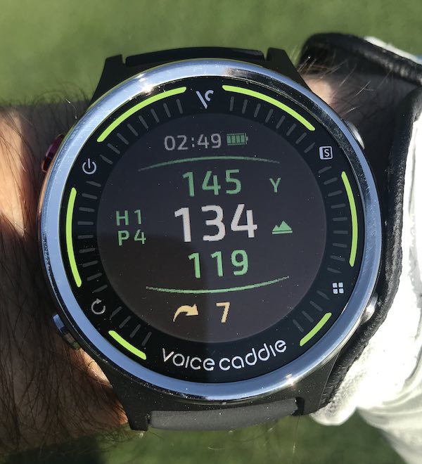 voice caddie g1 gps watch review